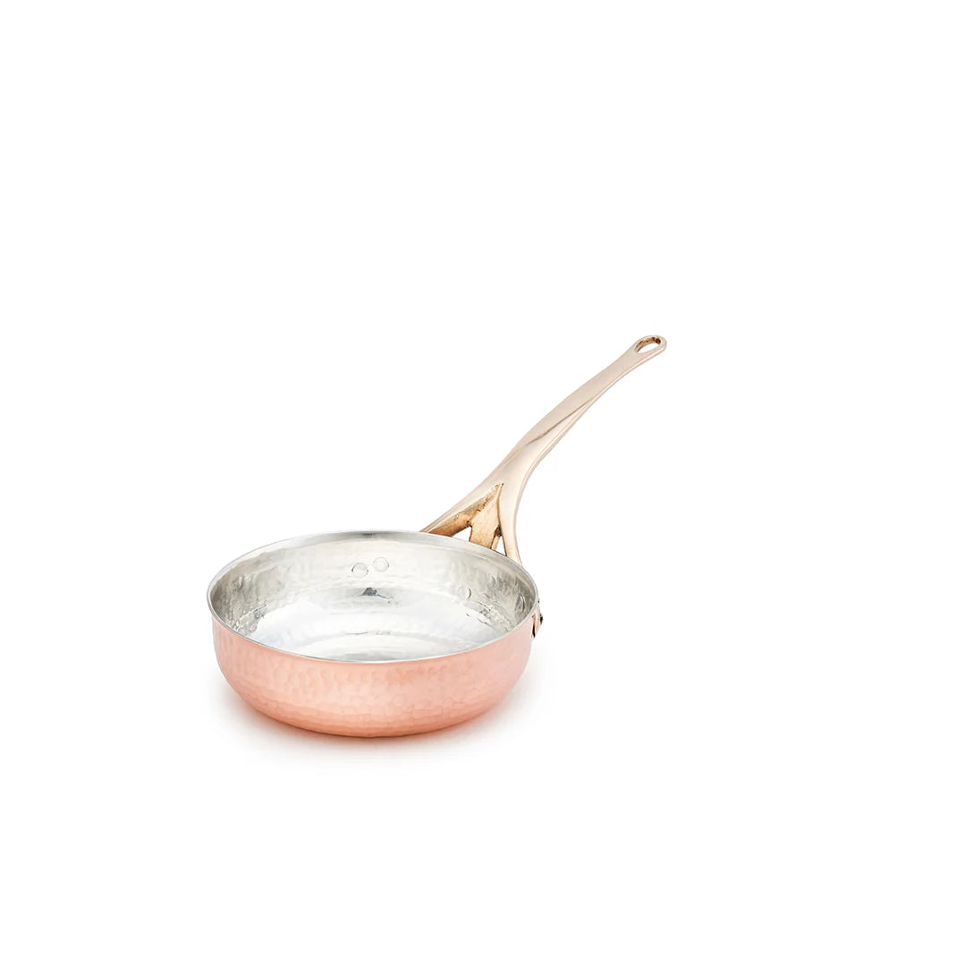 Hammered copper wok