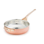 Hammered copper wok
