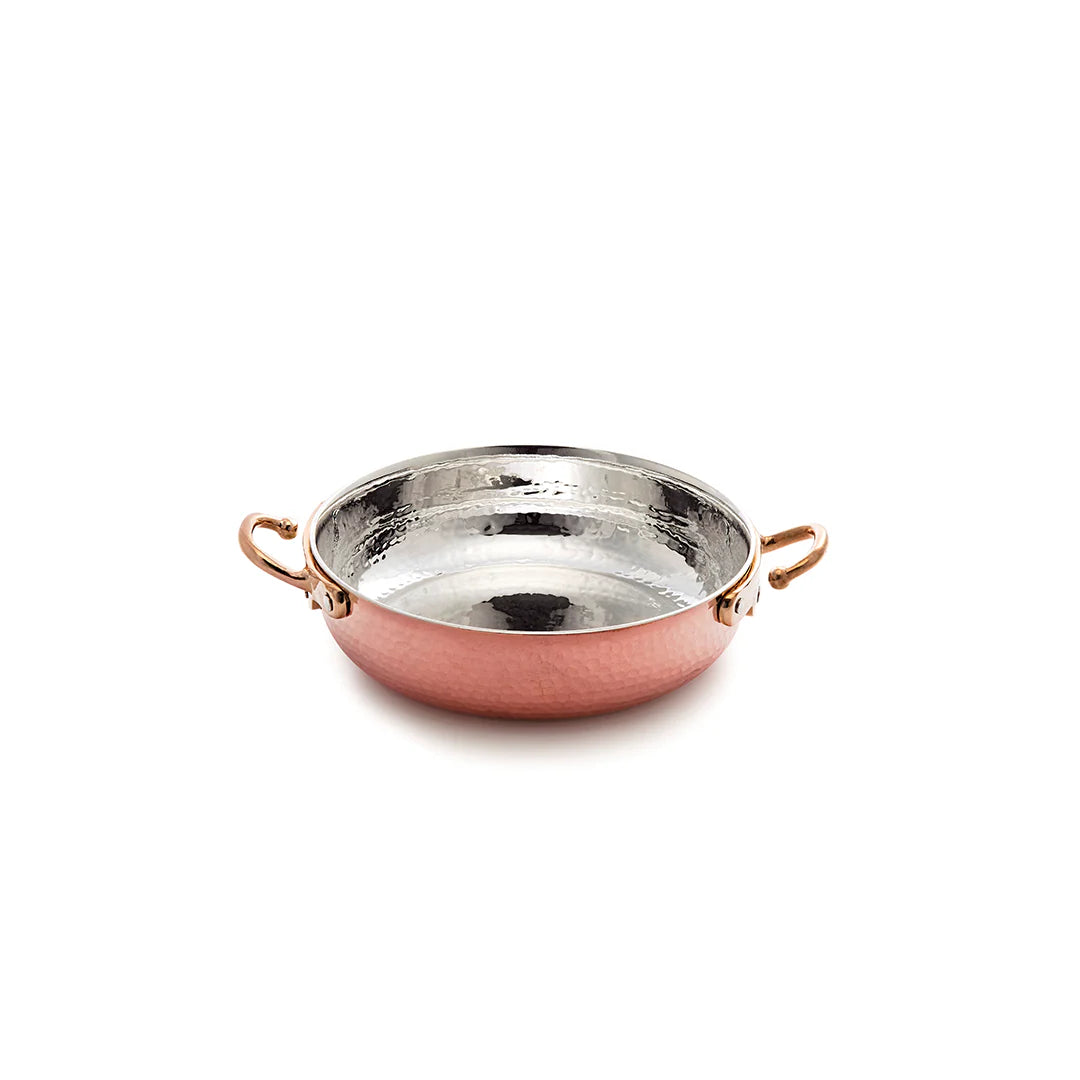 Copper Shallow Pot