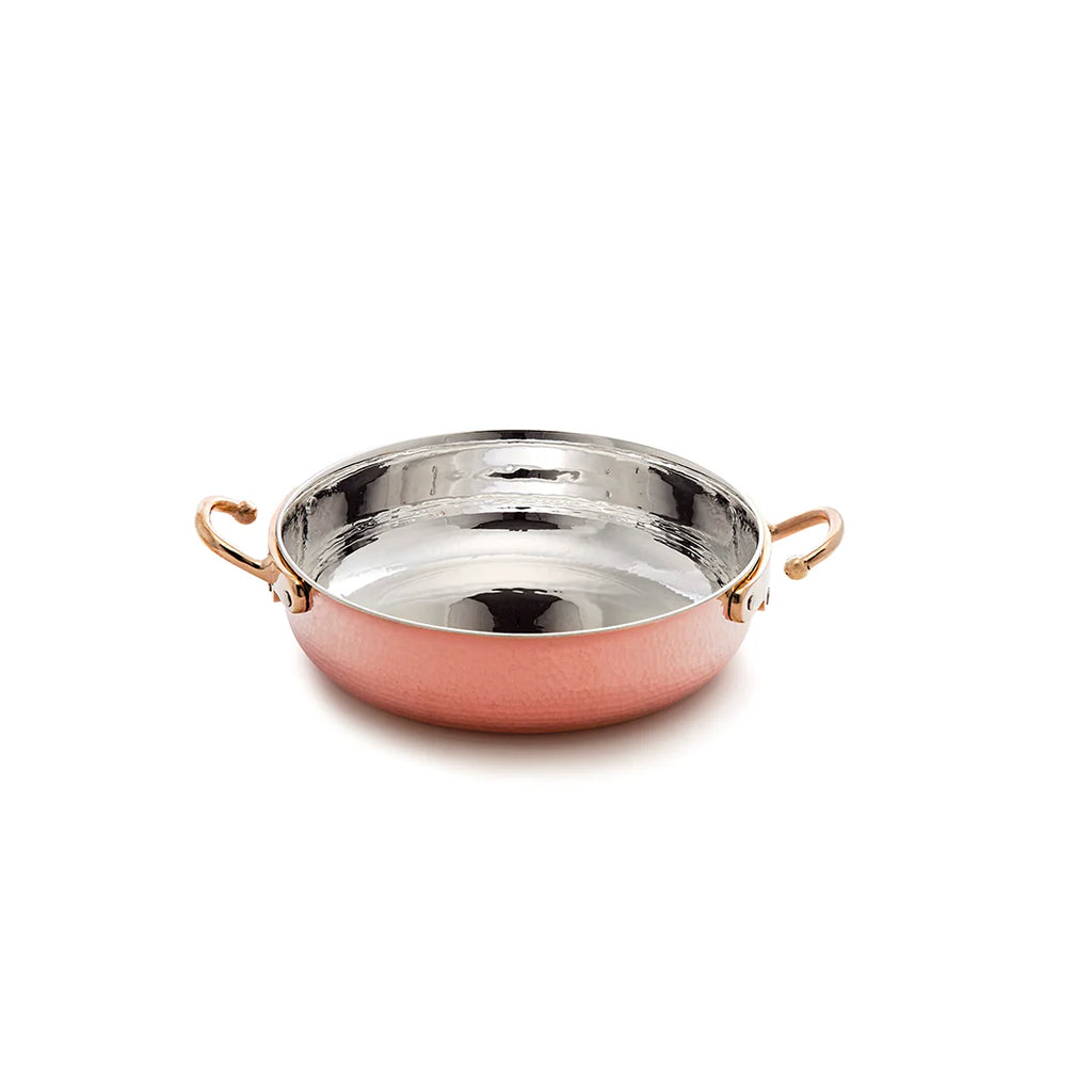 Copper Shallow Pot