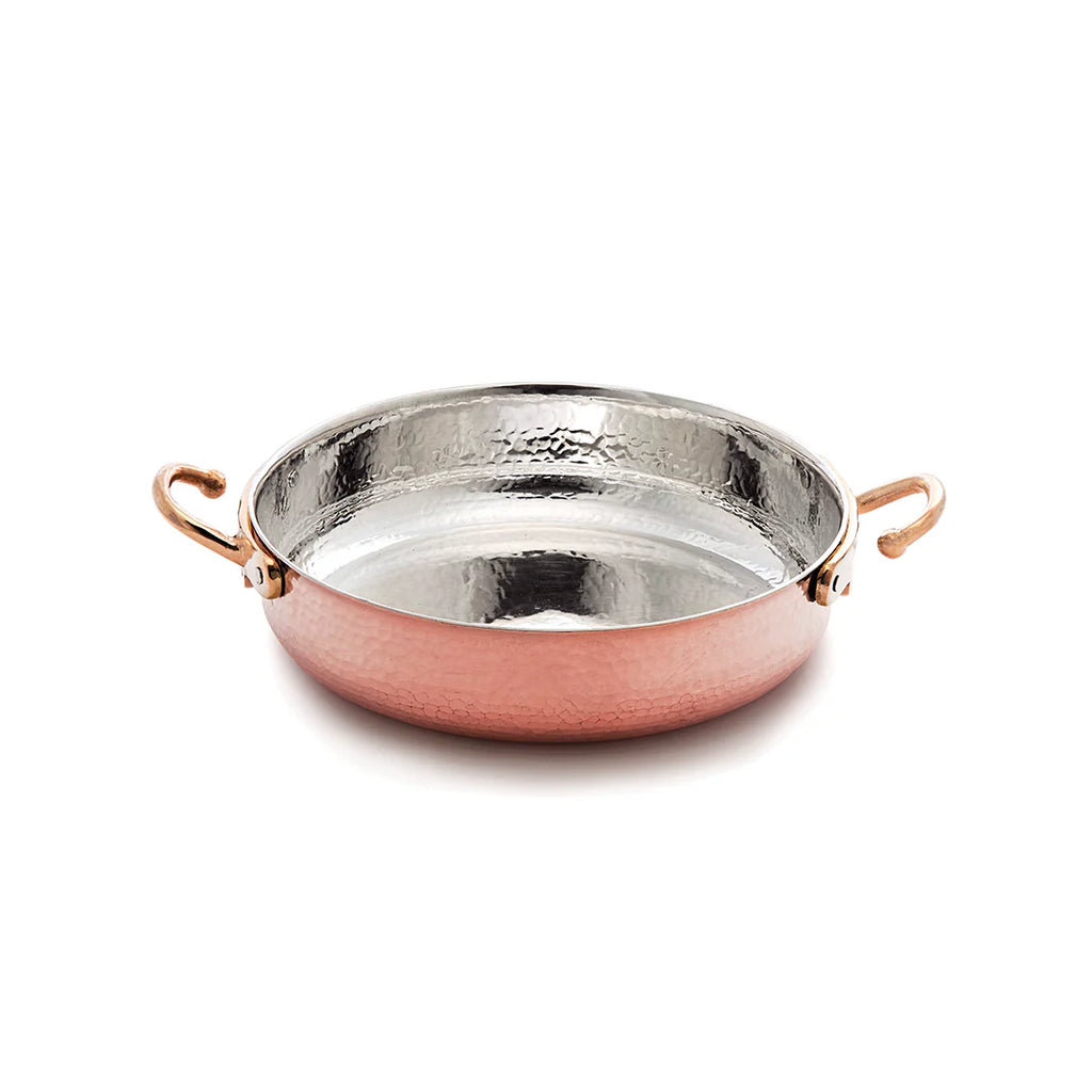 Copper Shallow Pot