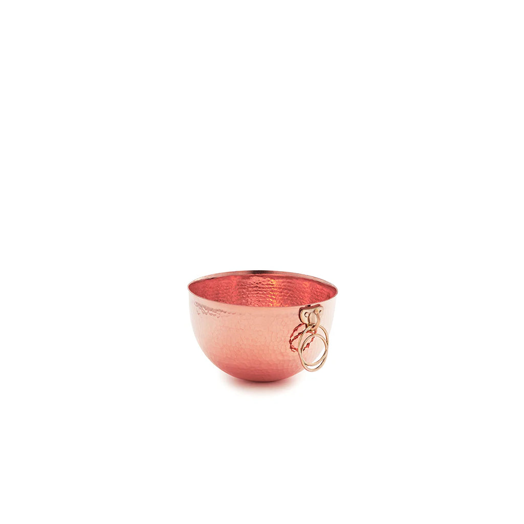 Pure Copper Round Bottom Mixing Bowl